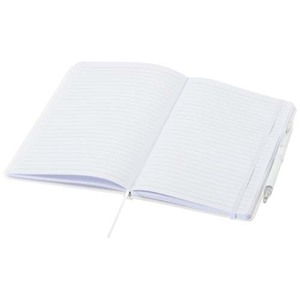 Fotografie k reklamnímu předmětu „Sada sešitů a kuličkových per Spectrum A5 z recyklovaného papíru“