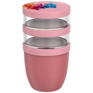 Fotografie k reklamnímu předmětu „Mepal Ellipse 3dílný hrnec na oběd o objemu 500 ml + 2 × 200 ml“