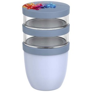 Fotografie k reklamnímu předmětu „Mepal Ellipse 3dílný hrnec na oběd o objemu 500 ml + 2 × 200 ml“