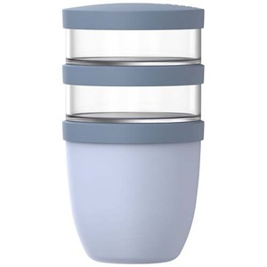Fotografie k reklamnímu předmětu „Mepal Ellipse 3dílný hrnec na oběd o objemu 500 ml + 2 × 200 ml“
