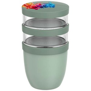 Fotografie k reklamnímu předmětu „Mepal Ellipse 3dílný hrnec na oběd o objemu 500 ml + 2 × 200 ml“