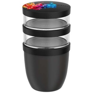 Fotografie k reklamnímu předmětu „Mepal Ellipse 3dílný hrnec na oběd o objemu 500 ml + 2 × 200 ml“