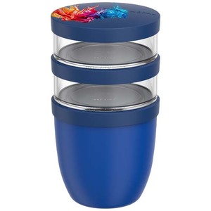 Fotografie k reklamnímu předmětu „Mepal Ellipse 3dílný hrnec na oběd o objemu 500 ml + 2 × 200 ml“