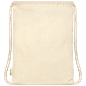 Fotografie k reklamnímu předmětu „Orissa 100 g/m² organic cotton drawstring bag 5L“