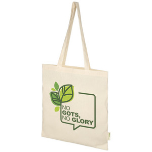 Fotografie k reklamnímu předmětu „Orissa 100 g/m² organic cotton tote bag 7L“