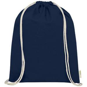 Fotografie k reklamnímu předmětu „Orissa 140 g/m² organic cotton drawstring bag 5L“