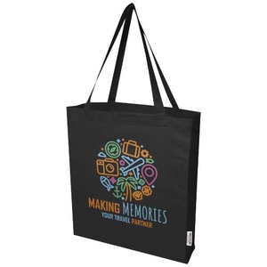 Fotografie k reklamnímu předmětu „Madras nákupní taška z recyklované bavlny 140g/m² GRS 12L“