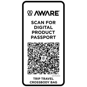 Fotografie k reklamnímu předmětu „Cestovní taška přes rameno Trip Aware™ z recyklovaného materiálu o objemu 1 l“