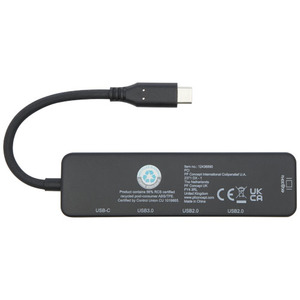 Fotografie k reklamnímu předmětu „Loop Multimediální adaptér USB 2.0-3.0 s portem HDMI z recyklovaného plastu RCS“