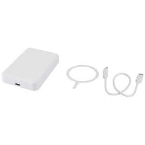 Fotografie k reklamnímu předmětu „Acrab bezdrátová magnetická powerbanka 5000 mAh 15W s 20W PD – vyrobeno z recyklovaného plastu“