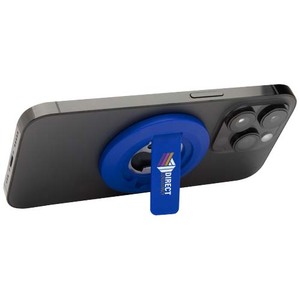 Fotografie k reklamnímu předmětu „Ain magnetický stojánek na telefon z recyklovaného plastu s otvírákem na lahve“