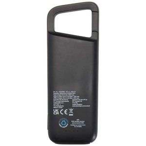 Fotografie k reklamnímu předmětu „Alkes voděodolná powerbanka z recyklovaného plastu s karabinou, kapacita 5000 mAh, 12 W“