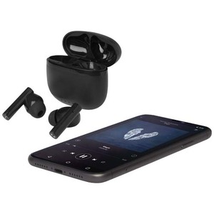 Fotografie k reklamnímu předmětu „Alterf bezdrátová sluchátka True Wireless Bluetooth® z recyklovaného plastu se silikonovými špunty“