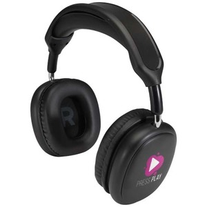 Fotografie k reklamnímu předmětu „Alzir bezdrátová sluchátka přes hlavu s technologií Bluetooth® z recyklovaného plastu“