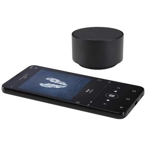 Fotografie k reklamnímu předmětu „Ankaa 3W bezdrátový reproduktor s technologií Bluetooth® z recyklovaného hliníku“