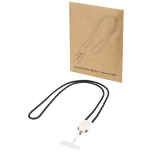 Fotografie reklamního předmětu „Nabíjecí kabel Ion 65 W s poutkem z recyklovaného plastu, 5 v 1“