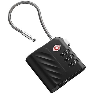 Fotografie reklamního předmětu „Kombinovaný zámek Xtorm Lock Tag TSA s funkcí sledování polohy“