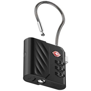Fotografie k reklamnímu předmětu „Kombinovaný zámek Xtorm Lock Tag TSA s funkcí sledování polohy“
