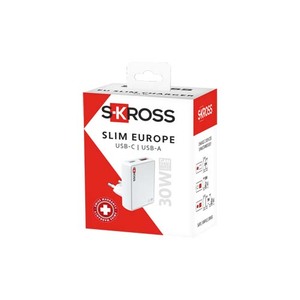 Fotografie k reklamnímu předmětu „Nástěnná nabíječka SKROSS® Slim 30 W pro Evropu“