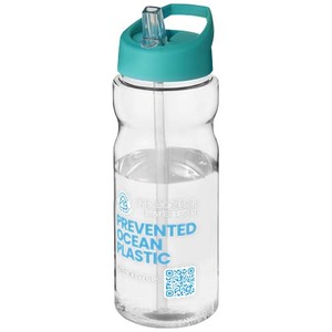 Fotografie k reklamnímu předmětu „Sportovní láhev s víčkem s hubičkou H2O Eco 650 ml“