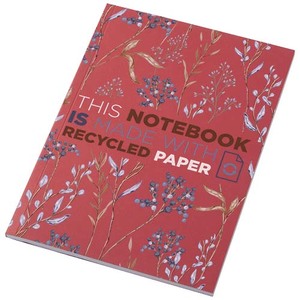 Fotografie reklamního předmětu „Recyklovaný poznámkový blok Novella Austen Colours s měkkou vazbou formátu A5 – 50 listů“