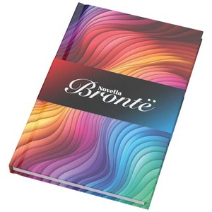 Fotografie k reklamnímu předmětu „Poznámkový blok Novella Brontë s lesklou pevnou vazbou formátu A5 – 100 listů“