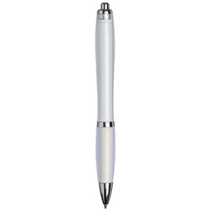 Fotografie k reklamnímu předmětu „Curvy ballpoint pen with frosted barrel and grip“