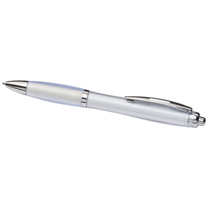 Fotografie k reklamnímu předmětu „Curvy ballpoint pen with frosted barrel and grip“