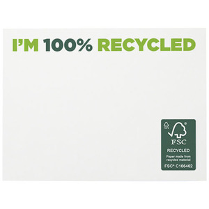 Fotografie k reklamnímu předmětu „Recyklované lepicí poznámky 100 x 75 mm Sticky-Mate®“