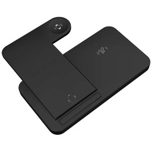 Fotografie k reklamnímu předmětu „SCX.design W28 Bezdrátová nabíjecí základna 3 v 1 se stojanem na telefon“