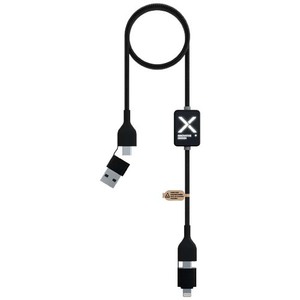Fotografie reklamního předmětu „SCX.design C32 60 W nabíjecí kabel s přepínačem a podsvíceným logem“