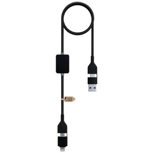 Fotografie k reklamnímu předmětu „SCX.design C32 60 W nabíjecí kabel s přepínačem a podsvíceným logem“