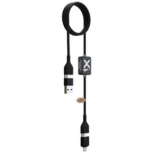 Fotografie k reklamnímu předmětu „SCX.design C32 60 W nabíjecí kabel s přepínačem a podsvíceným logem“