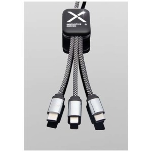 Fotografie k reklamnímu předmětu „SCX.design C33 60 W nabíjecí kabel typu C s dvojitým podsvíceným logem“