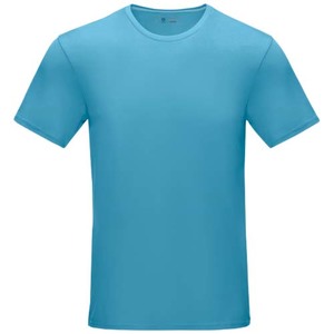 Fotografie k reklamnímu předmětu „Azurite short sleeve men’s organic t-shirt“