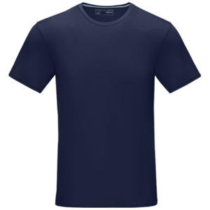 Fotografie k reklamnímu předmětu „Azurite short sleeve men’s organic t-shirt“