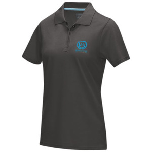 Fotografie k reklamnímu předmětu „Graphite short sleeve women’s organic polo“