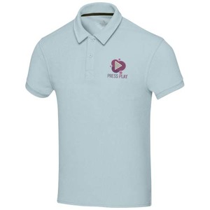 Fotografie k reklamnímu předmětu „Unisex polo Akoya z recyklovaného froté s certifikací GRS 230 g/m²“