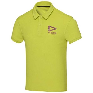 Fotografie k reklamnímu předmětu „Unisex polo Akoya z recyklovaného froté s certifikací GRS 230 g/m²“