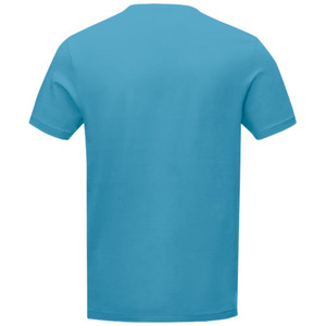 Fotografie k reklamnímu předmětu „Kawartha short sleeve men's organic V-neck t-shirt“