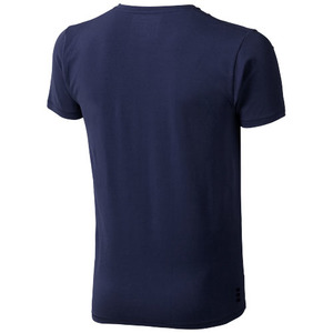 Fotografie k reklamnímu předmětu „Kawartha short sleeve men's organic V-neck t-shirt“