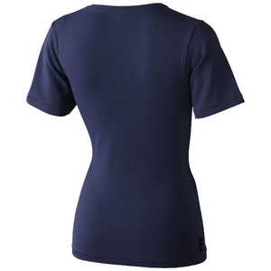 Fotografie k reklamnímu předmětu „Kawartha short sleeve women's organic V-neck t-shirt“