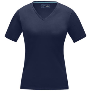 Fotografie k reklamnímu předmětu „Kawartha short sleeve women's organic V-neck t-shirt“