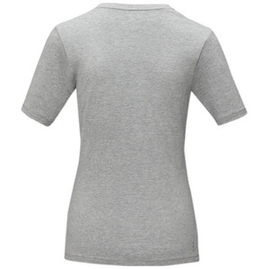 Fotografie k reklamnímu předmětu „Kawartha short sleeve women's organic V-neck t-shirt“