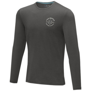 Fotografie k reklamnímu předmětu „Ponoka long sleeve men's organic t-shirt“