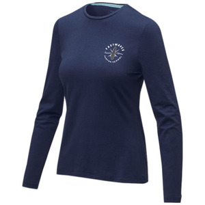 Fotografie k reklamnímu předmětu „Ponoka long sleeve women's organic t-shirt“