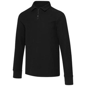 Fotografie reklamního předmětu „Apollo unisex polokošile s dlouhým rukávem a zipem 245 g/m²“