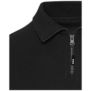 Fotografie k reklamnímu předmětu „Apollo unisex polokošile s dlouhým rukávem a zipem 245 g/m²“