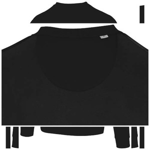 Fotografie k reklamnímu předmětu „Jasper unisex svetr s kulatým výstřihem z organického recyklovaného OCS materiálu o gramáži 280 g/m²“