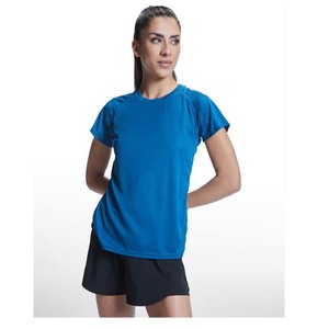 Fotografie k reklamnímu předmětu „Bahrain dámské sportovní tričko s krátkým rukávem 135 g/m²“